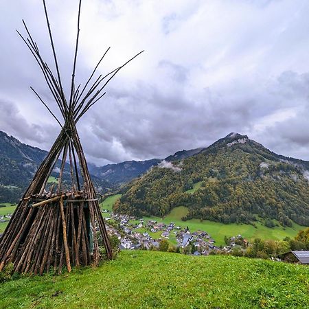 Panoramahof Bergglueck Daire Mellau Dış mekan fotoğraf