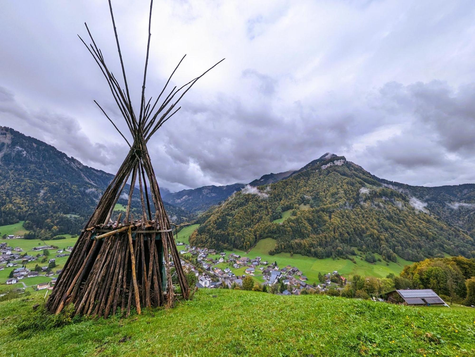 Panoramahof Bergglueck Daire Mellau Dış mekan fotoğraf